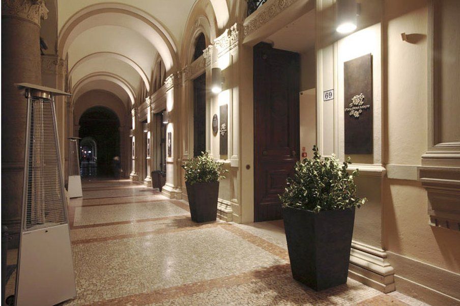 I Portici Hotel Bologna Interiør bilde